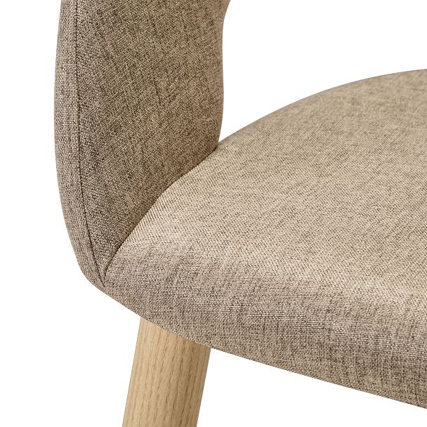 Кресло Hugs beige/нат.дуб - Вид 5