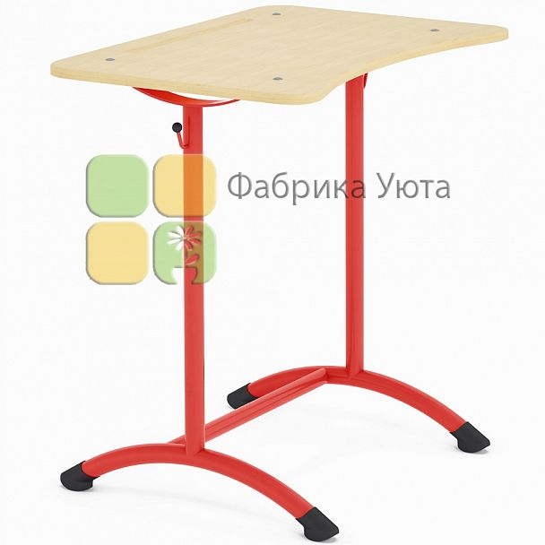Парта одноместная ЭКСТРА (Р) цвет., рег. (3-5 гр) - Вид 4