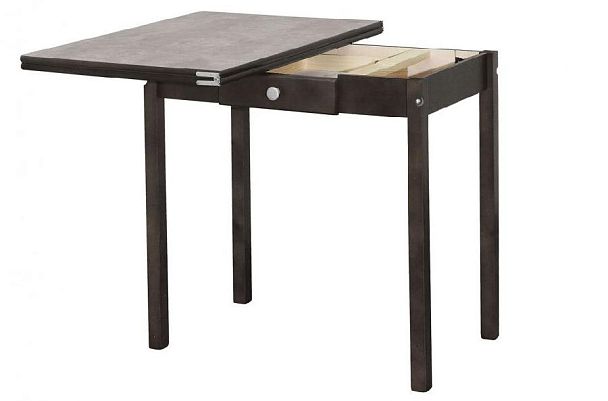 Стол обеденный раскладной ПН Венге (Лак),Цемент - Вид 2