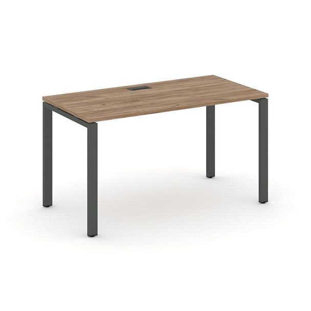 Стайл Проджект Стол письменный SN-6P.SP-003 Дуб Табак/Металл Антрацит 1380*600*750 - Вид 1