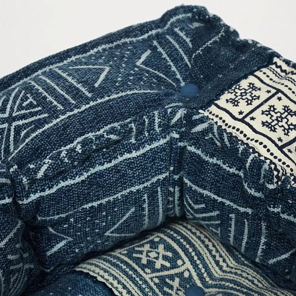 Модуль мягкий кресельный Secret de Maison Баско/Basco (мод. MA-112), cotton Kilim, синий - Вид 4