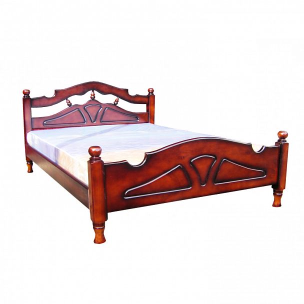 Кровать "Солнце-2 90" сосна - Вид 1