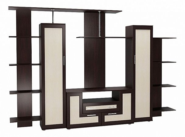 Стенка-горка для гостиной Мебелайн-3 - Вид 1