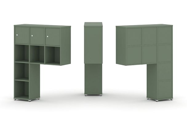 Concept Надставка высокая CN.ONV-003 Кобо/Металл Белый 1099*350*1486 - Вид 1