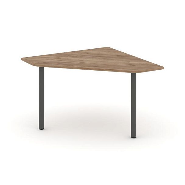 Стайл Проджект Угловой элемент перег. стола SN-5.UPRG-031 Дуб Табак/Металл Антрацит 1180*1180*750 - Вид 1