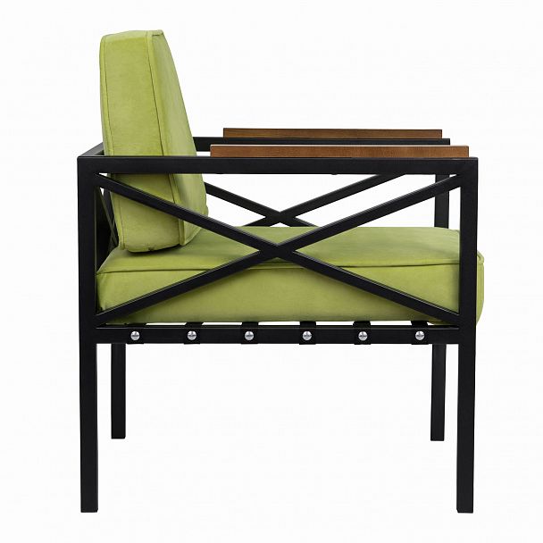 Мини - Кресло МК24, оливковый - Вид 4