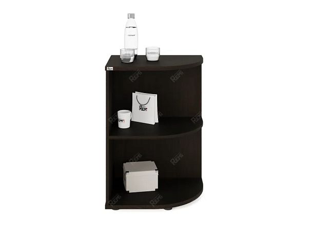 ЛАЙТ / LIGHT RLG028-35x55 Угловой стеллаж 35x55x77 Венге - Вид 2