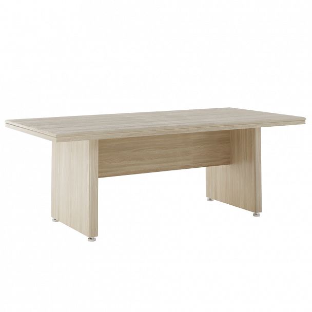Стол для переговоров Boston 210x90x76 светлый дуб - Вид 1