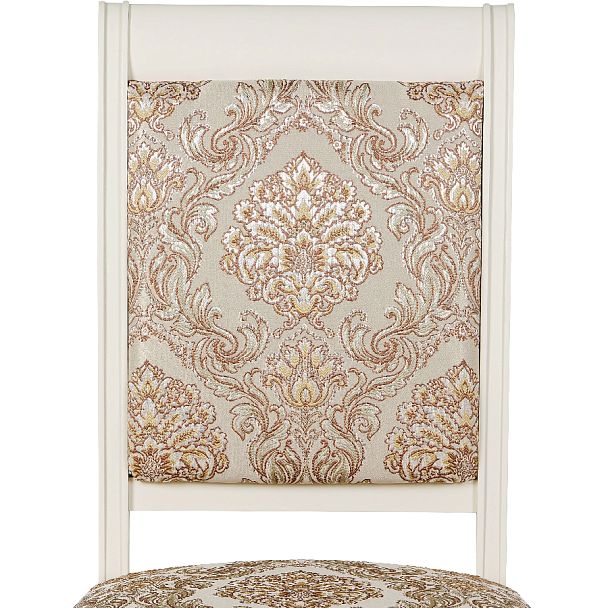 Комплект деревянных стульев с мягким сиденьем Бармс Слоновая кость/Бежевый жаккард, 3 шт. - Вид 7