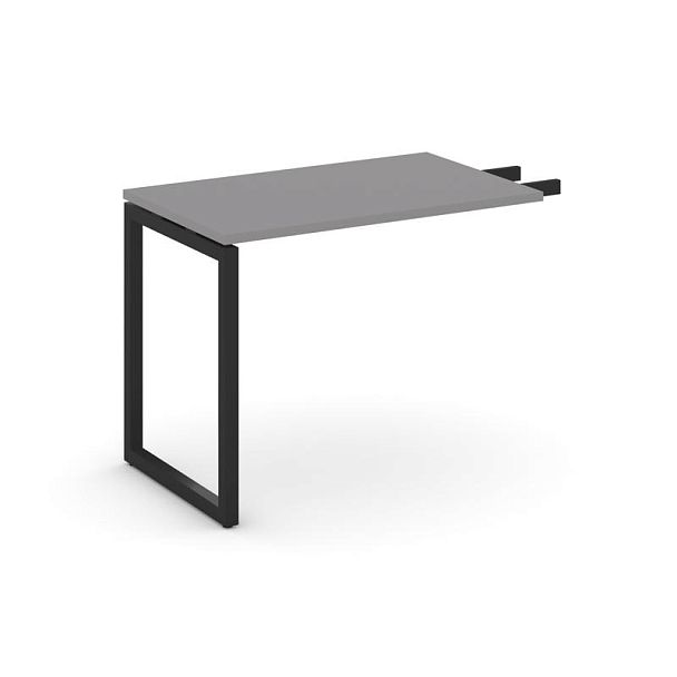 Стайл Проджект Брифинг приставка SN-4O.BR-002 Серый Пепел/Металл Черный 780*600*750 - Вид 1