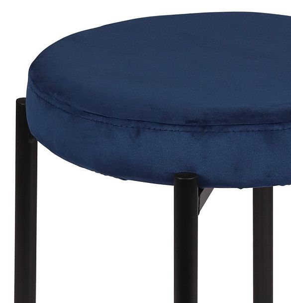 Табурет Кен, Confetti blue/черный - Вид 2