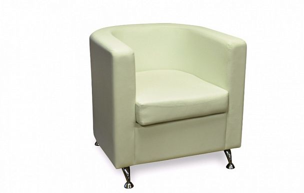 Вита Кресло 780х760х760  Oregon 10 "Мягкая мебель для кабинета" ТК-002120401691 белый - Вид 1