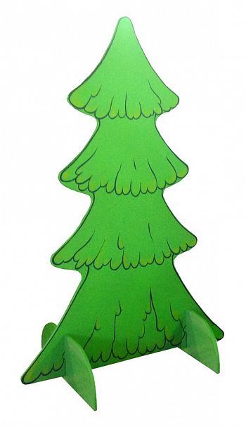 Декорация ель - Вид 1