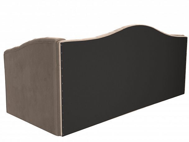Прямой диван Мечта (полностью велюр бежевый) - Вид 7