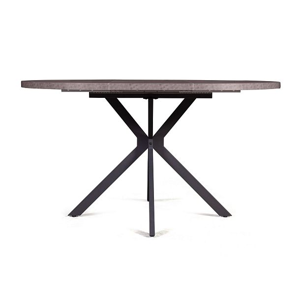 Стол круглый Vegas раздвижной (100+40) камень темный - Вид 11