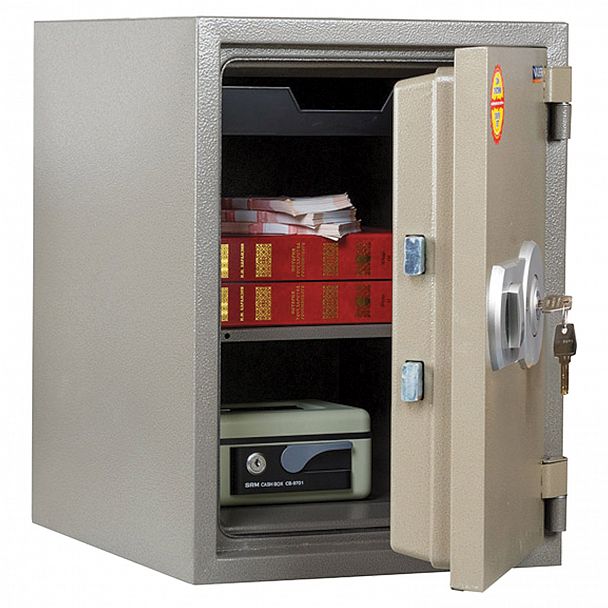 Сейф огнестойкий VALBERG "FRS-49 KL" (490х350х430 мм; 48 кг), ключевой замок - Вид 2