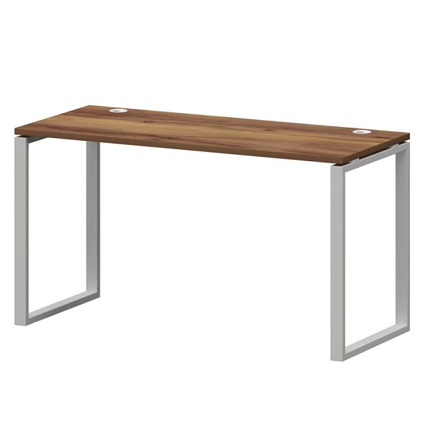 Стол на металлокаркасе СМС25-О-10К.60.Пр25 Таксония/Белый 1000x600x750 Смарт - Вид 1