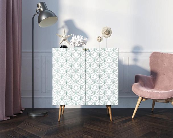 Комод Berber две дверки малый 38 принт арт BB38/Print_38 - Вид 4