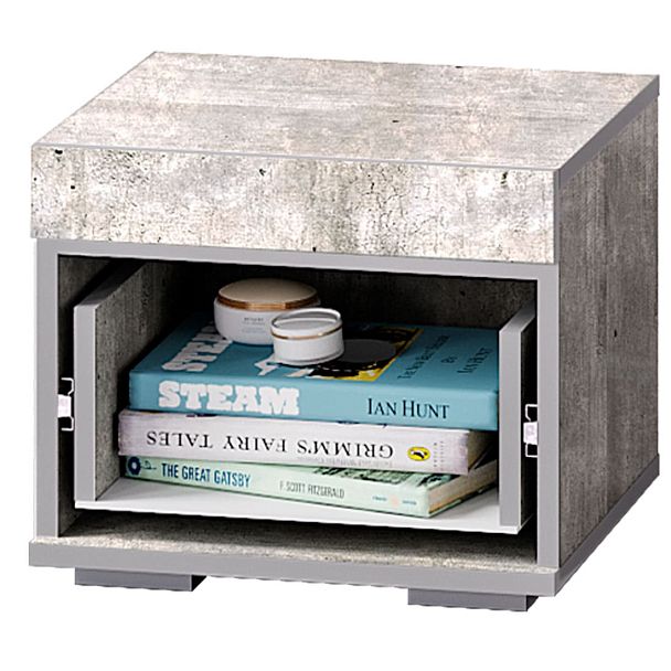 "Инстайл" ТБ-23 бетон/белый - Вид 2