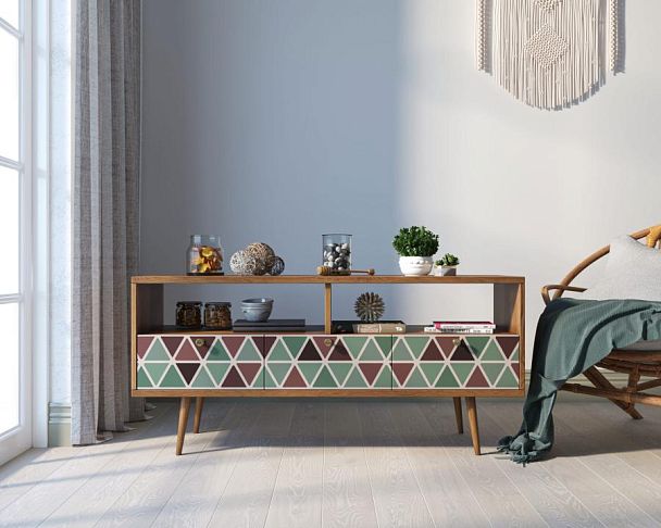 Консоль Berber с тремя ящиками принт 26 арт BB23/Print_26 - Вид 5