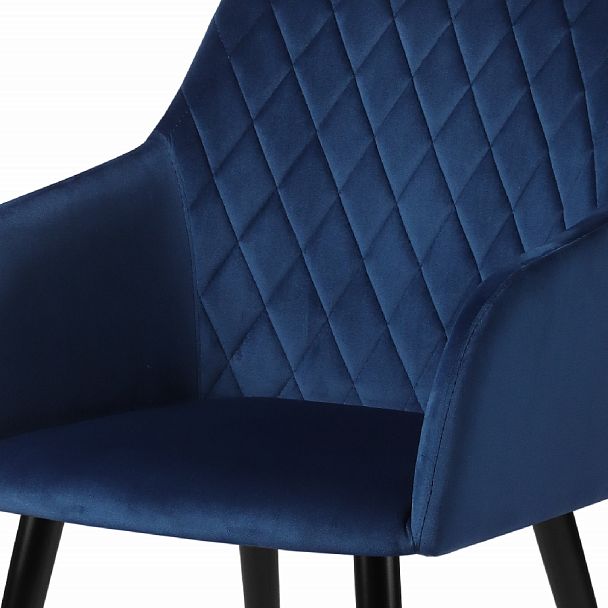 Комплект кресел Барли, Confetti blue/черный, 2 шт. - Вид 6