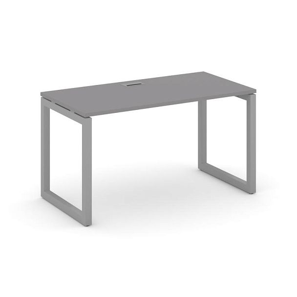 Стайл Проджект Стол письменный SN-5O.SP-003 Серый Пепел/Металл Серый 1380*600*750 - Вид 1