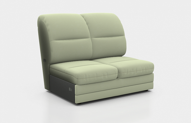 Диван "Сан-Ремо" 2М "миксотойл" без подлокотников - Вид 1