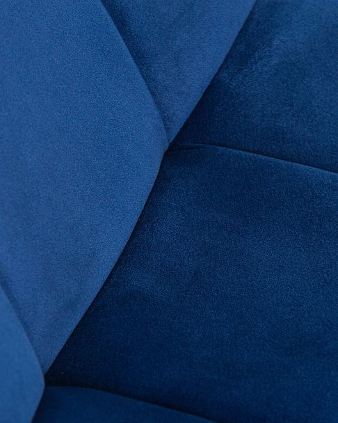 Стул обеденный DOBRIN ALEX (золотые ножки, темно-синий велюр (V108-67)) - Вид 10