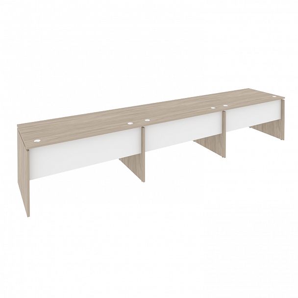 Рабочая станция "Onix" O.RS-3.3.8 дуб аттик/белый - Вид 1