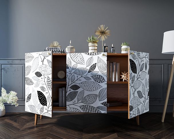 Комод "Berber" три дверки 09 принт - Вид 5