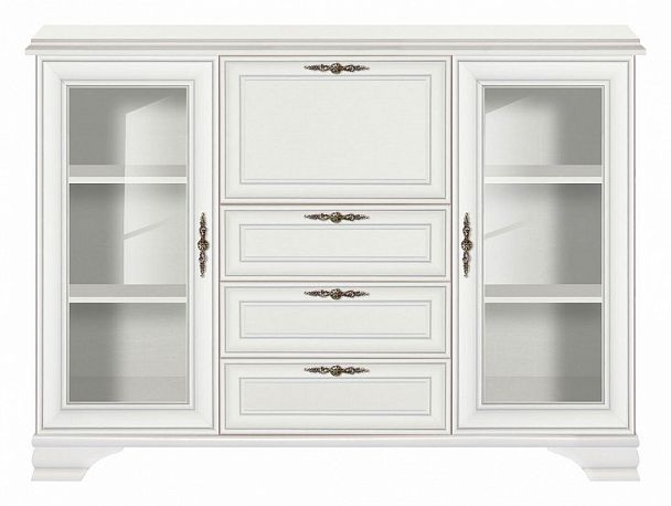 Тумба-витрина Кентаки KOM 2W3S1B - Вид 1