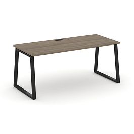 Стайл Проджект Директ / Style Project Direct Стол письменный SN-6T1.SR-014.M Вяз Благородный/Металл Черный 1580*700*750 - Фото предпросмотра