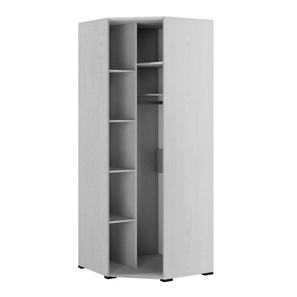 Спальня Модена шкаф угловой МШ-25 ясень анкор светлый - Вид 2