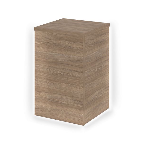 Onix Накладка угловая высокая внешняя с подсветкой левая O.R-NU.V.VNE.S (L) Дуб аризона 432*432*674 - Вид 1