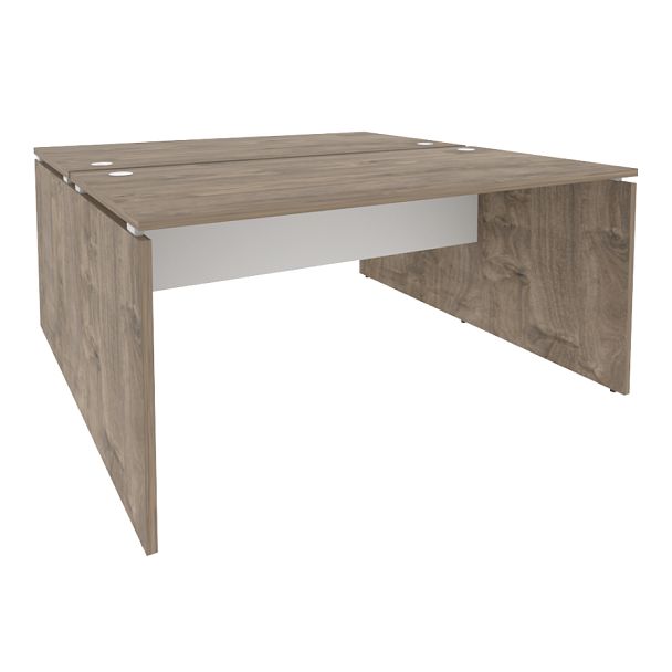 Onix Рабочая станция O.D.RS-2.4.8 Тиквуд темный/Белый бриллиант 1580*1635*750 - Вид 1