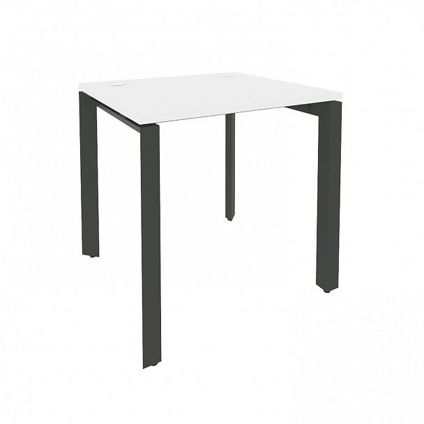 Стол рабочий "Onix" O.MP-SP-0.7 белый/антрацит - Вид 1