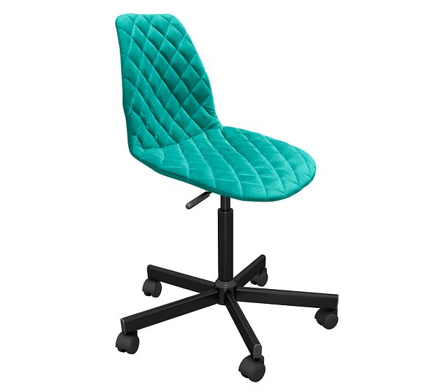 Стул подъемно-поворотный Sheffilton SHT-ST29-C12/S155 голубая лагуна/черный - Вид 2