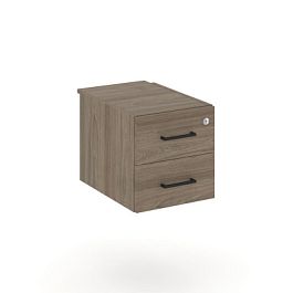 Стайл Проджект Тумба с 2 ящ. SN.TP-033 Вяз Благородный/Черный Ручки 343*607*356 - Фото предпросмотра