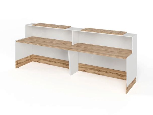 RTD088-320-V ТАНДЕМ / TANDEM Стойка ресепшн 3-320 3200х700х1200 Вотан - Вид 2