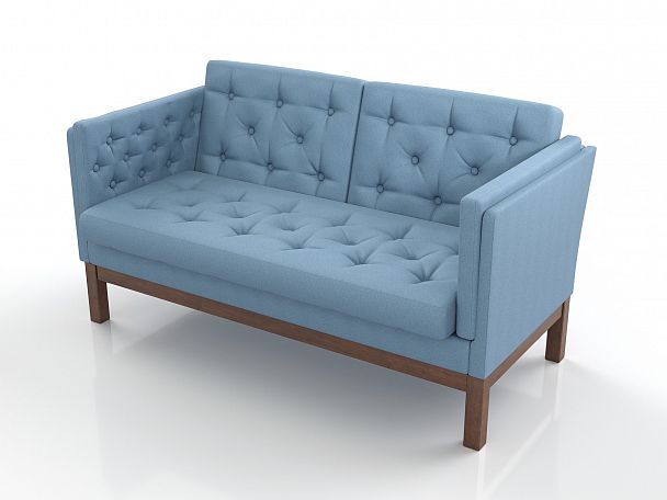 Диван Айверс М, голубой - Вид 2