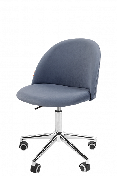 Кресло CHAIRMAN HOME 118, ткань велюр, голубой - Вид 2