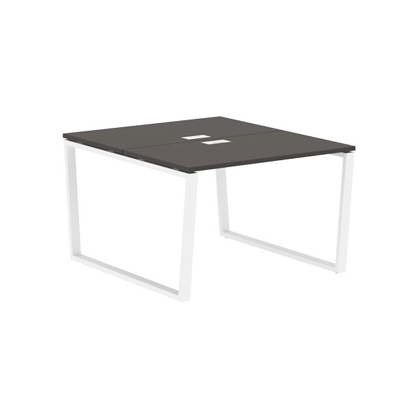 Стол 2-х местный EVWST 1113 Мокко/Белый 1160х1346х750 EDIS - Вид 1