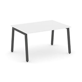 Стайл Проджект Стол переговорный SN-5A.SPRG-002.3 Белый/Металл Антрацит 1180*980*750 - Фото предпросмотра