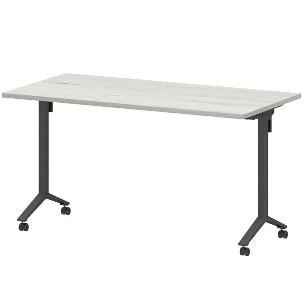 Стол мобильный складной МБ25-140.70 Сосна винтер/Антрацит 1400x700x750 Моби - Вид 1