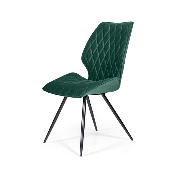 Стул Flash ромб, бархат зеленый 19 - Вид 1