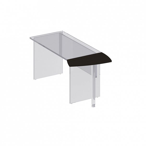 Брифинг-приставка без опоры "Формула" ФР 435 венге темный - Вид 1