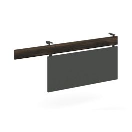 Concept Царга стола с опорной тумбой CN.CST-002 Дуб Мали/Антрацит/Металл Антрацит 1030*18*458 - Фото предпросмотра