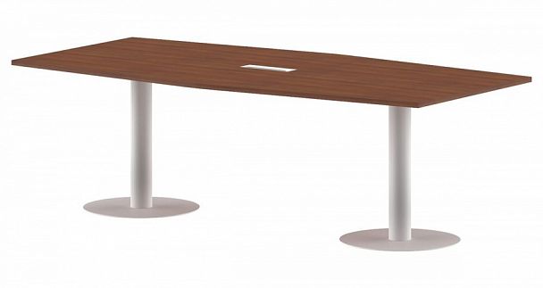 Стол "Imago" ПРГ-4 орех французский/белый - Вид 1