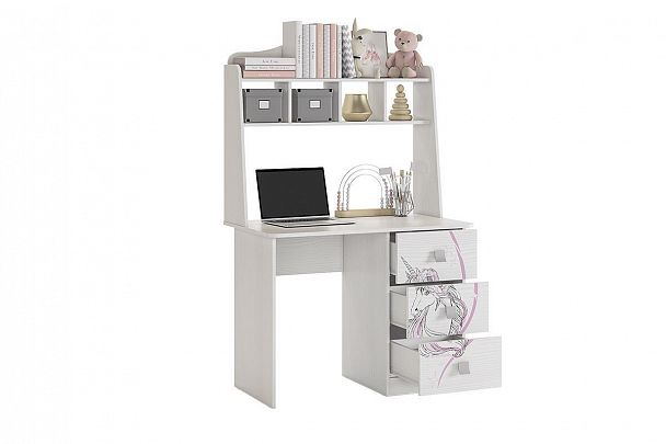 Фэнтези Стол MDF-05.1747 белый рамух - Вид 3