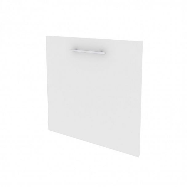 Фасад тумбы низкий "FIT" MN-FTN (L) белый - Вид 1